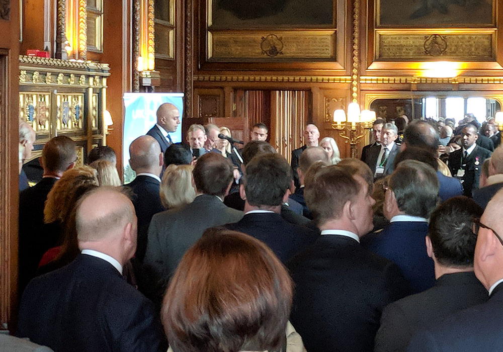 The Home Secretary, the Rt. Hon. Sajid Javid MP.