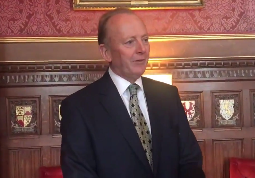Sir Hugh Orde, Chair of the UK Police Memorial Trust.