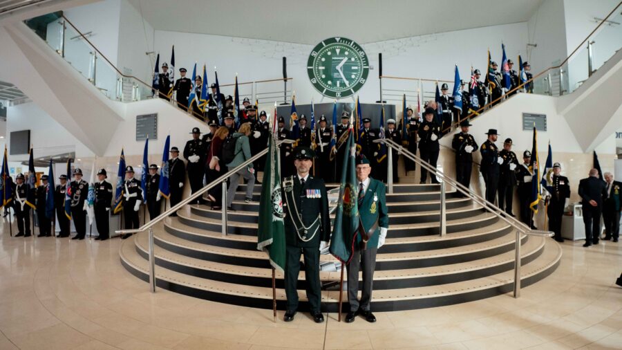 NPMD guard of honour